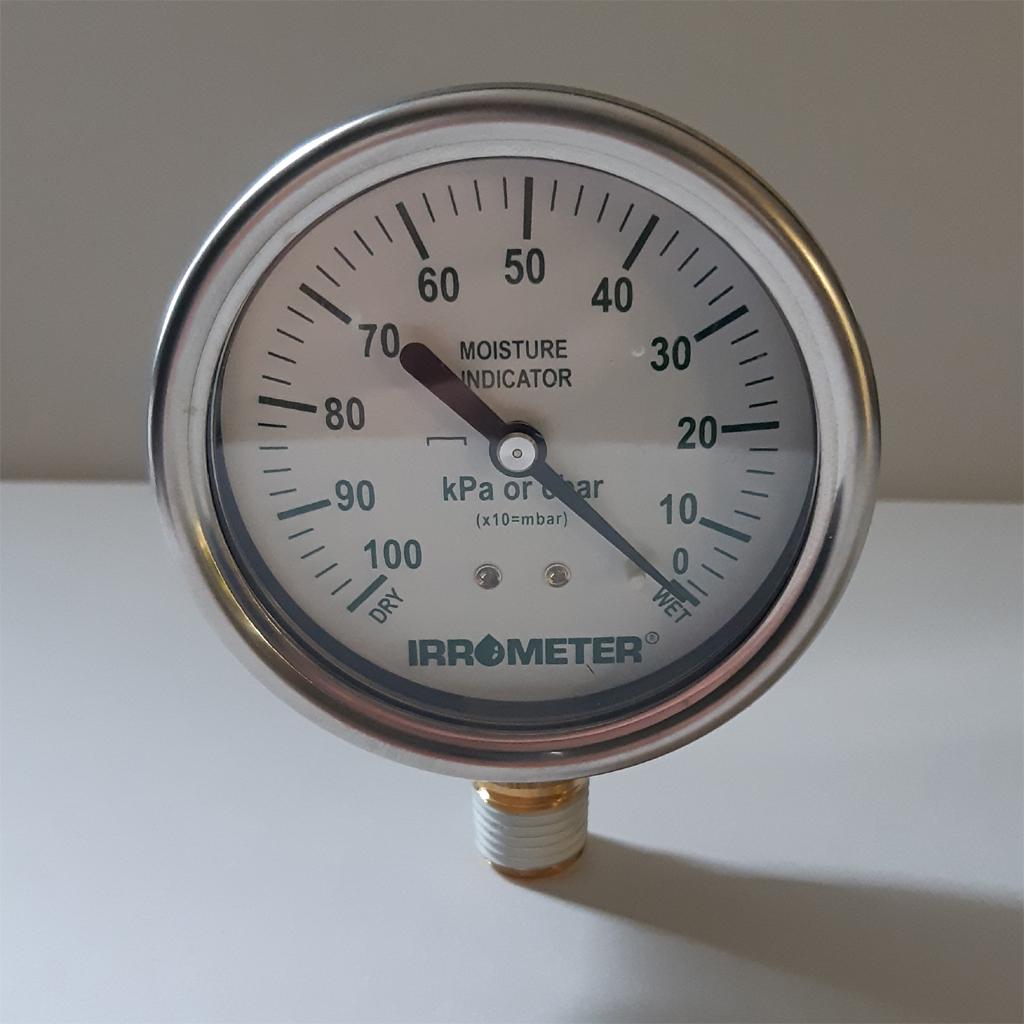 Gauge 0-100 kPa, Ø 0.875" for SR model tensiometer