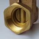 Brass 1 1/4" FPT gate valve
