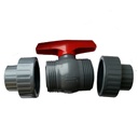 4 in. sl grey true union ball valve EPDM seal