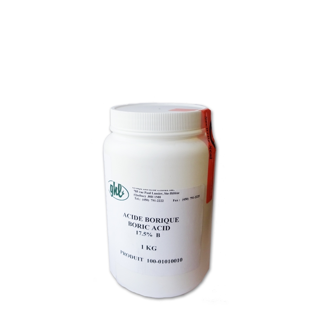 Boric acid 17.5%B ghl (1kg)