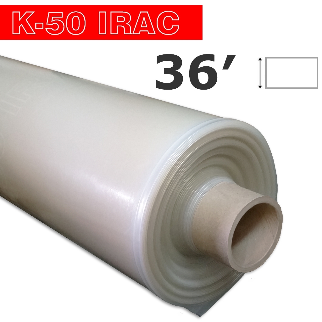 Poly 36' Feuille IRAC 6mil K-50 50UV Klerk's