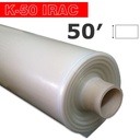 [140-130-01K25-F50-050] Poly 50' Sheet IRAC 6mil K-50 50UV Klerk's (Length 050')