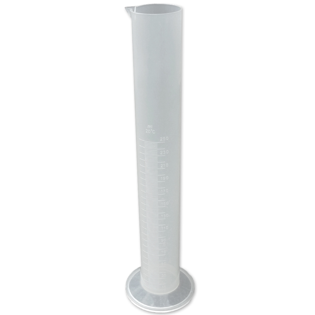 Graduated cylinder 250 mL / 2 mL