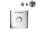 Control de velocidad para 6 ventiladores HAF, max 10.0A