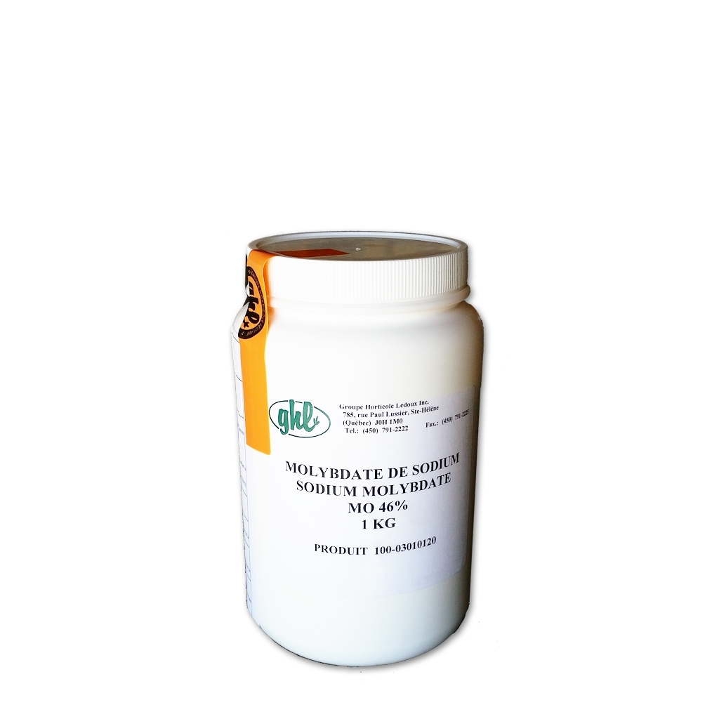 F. Molybdate de sodium anhydre 46%Mo ghl (1kg)