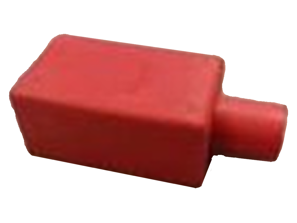 P. Berg Capuchon du pôle de la batterie positif +50mm² rouge