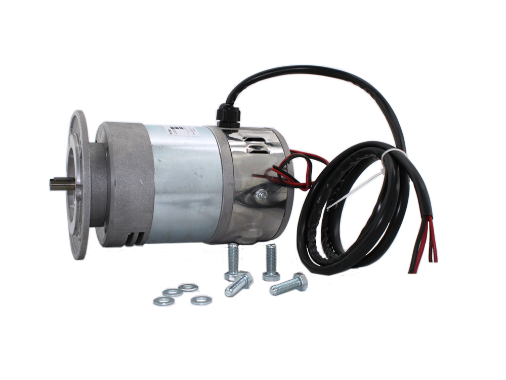 Berg P. Alpatek motor 24V 0.18kW + 2e axle-end excl. gearbox for optional brake *stock Canada*