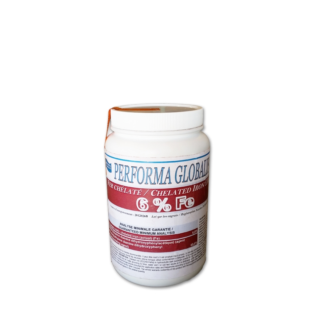 Fer chélaté EDDHA 6%Fe PG (500g)