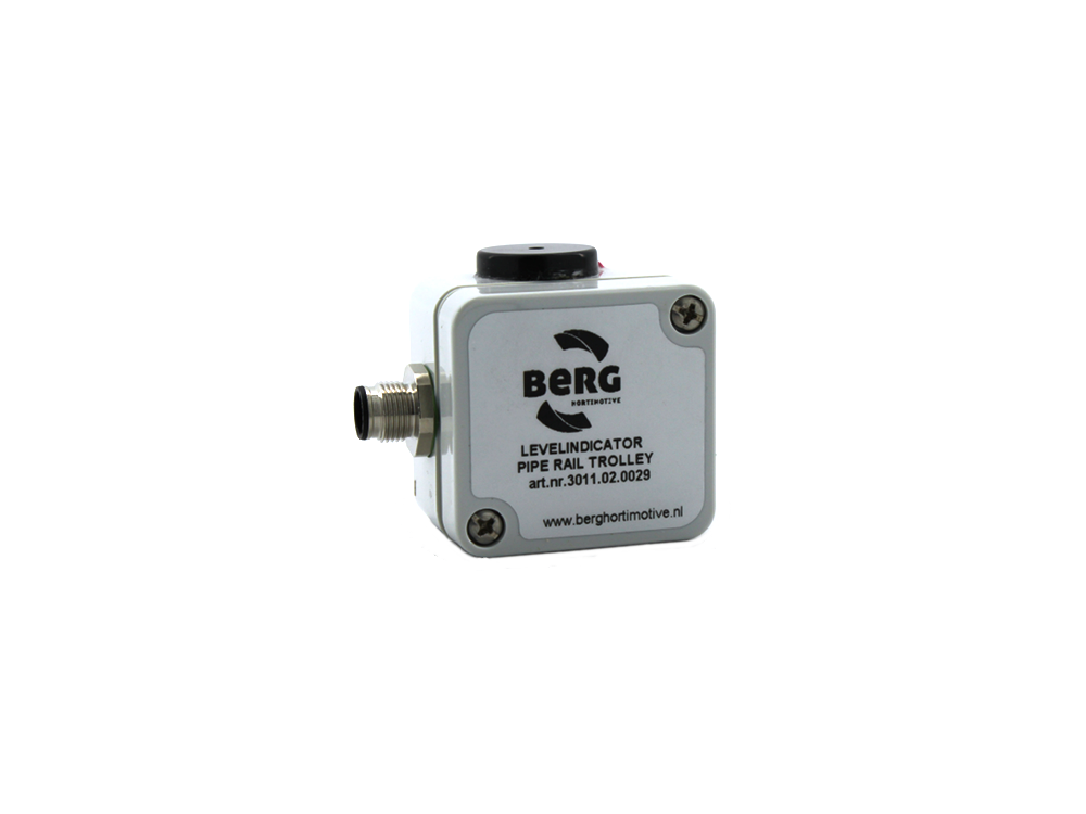P. Berg Inclinomètre (Level indicator) con M12 50X50X35mm hydro stamp pour EasyKit/EasyTrack 