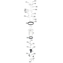 P. MixRite TF25 Complete replacement piston (Kit A/35000000005)