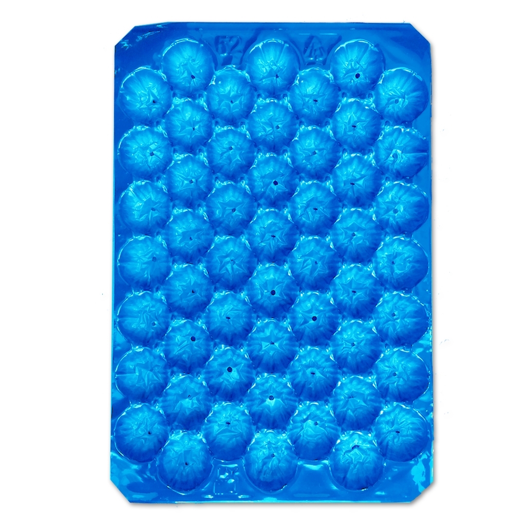​Fruit trays #52 blue 30g (tomatoes 130g/4.6oz) (500/cs)