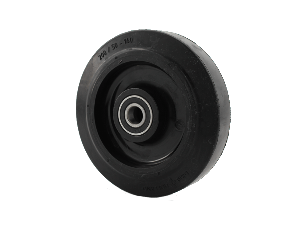 Berg P. Wheel pol/rub 200x50 (axle20) *stock Canada*