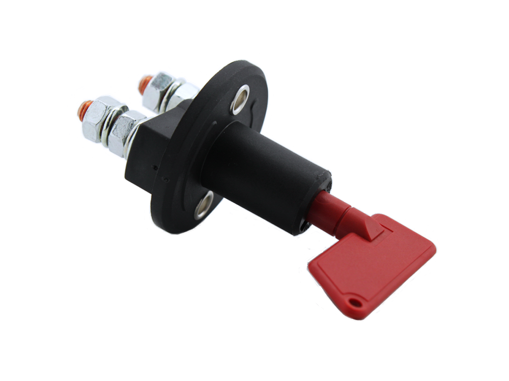 P. Berg Interruptor principal 24V/100A rojo con llave