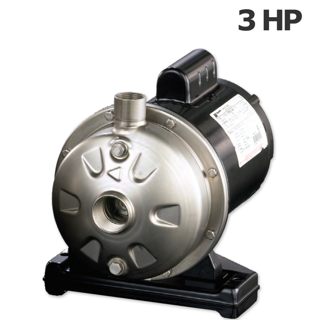 Ebara pump CDU120/5, 3HP 115/230V, for continuous service