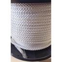 Corde en nylon 1/4" blanche pour Wirelock - vendu au pied