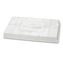 Clear plastic 2-1/2" domes for 10/20 seed trays (50 domes/pk)