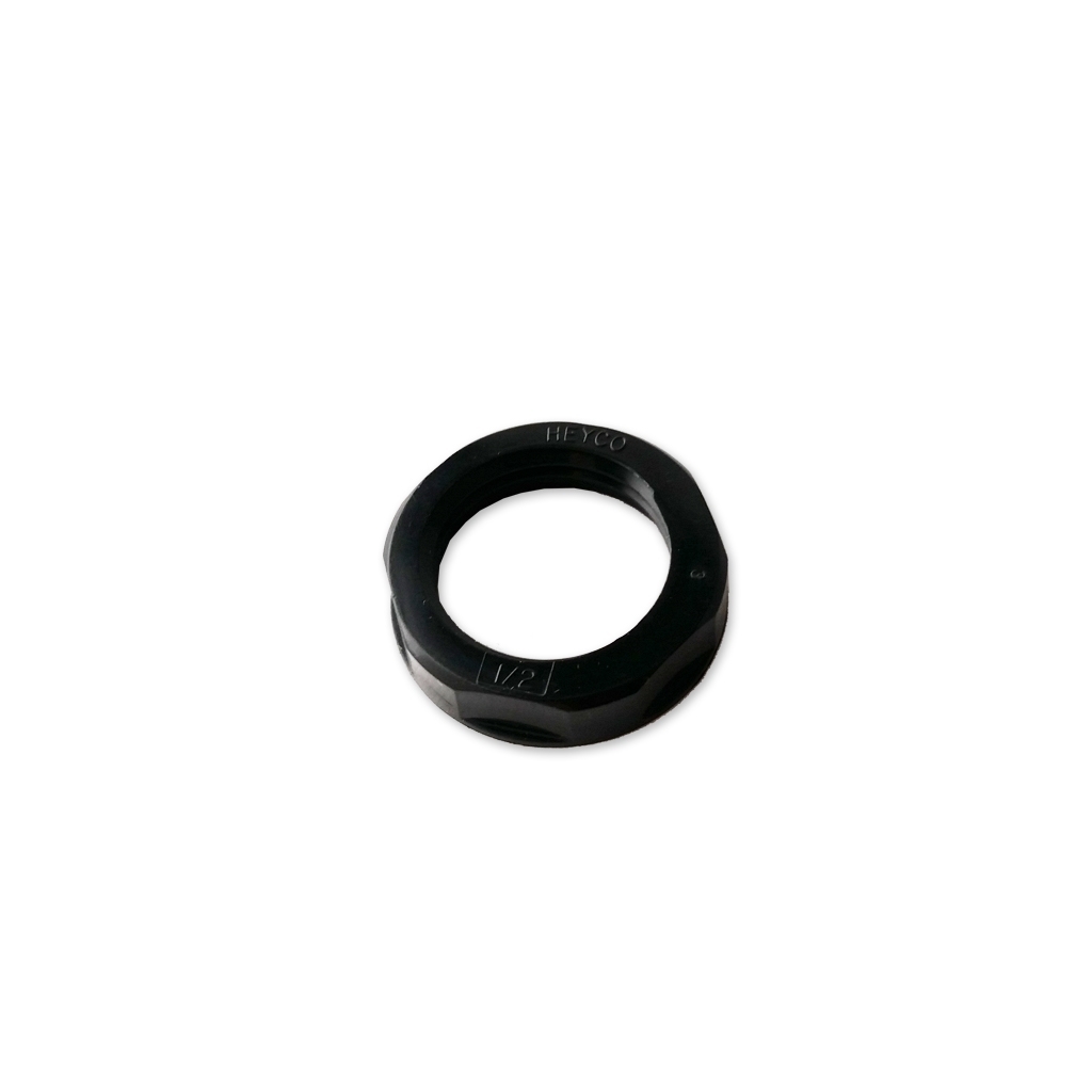 Locknut 1/2" FPT de plástico para conector