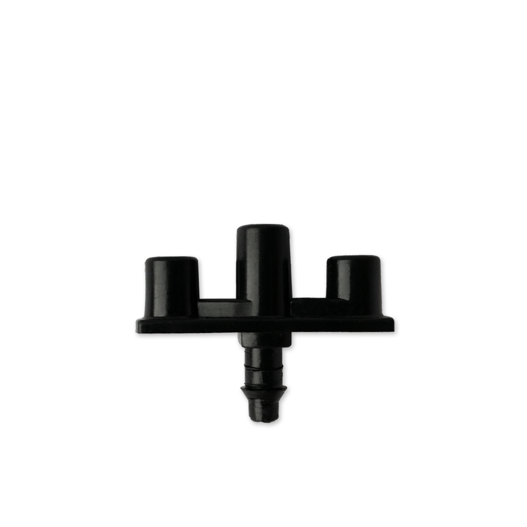 Dan butterfly adapter barb 4/7 x male (100/pk)