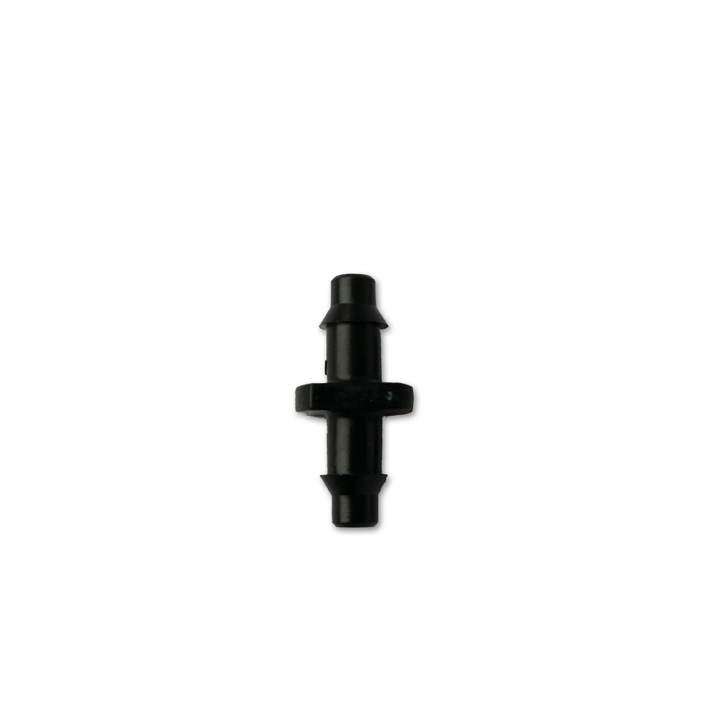 Dan connecteur barb x barb noir (tube 4/7) (100/pqt)