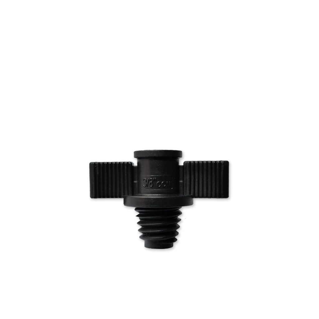 Butterfly adapter 3/8" threaded x female (25/pk)