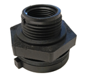Black 3/4" FPT PP tank adapter