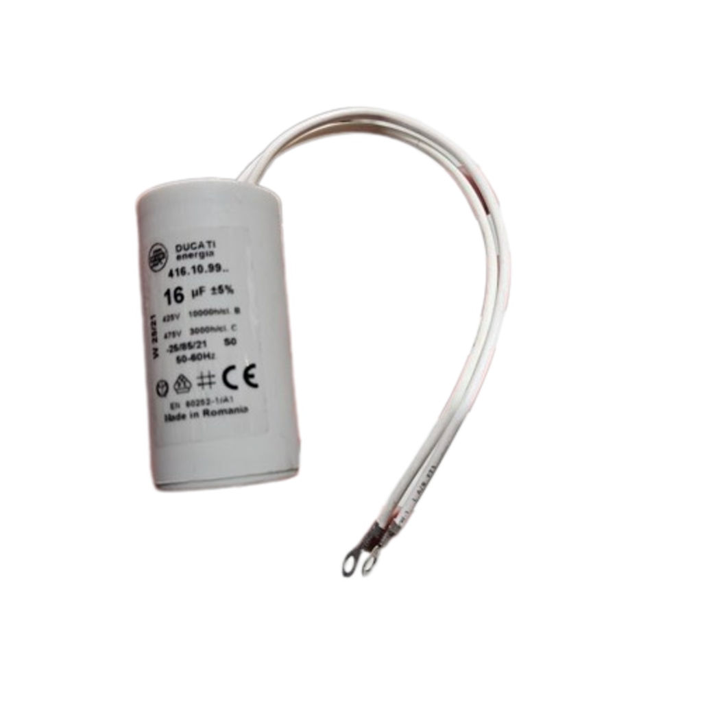 Capacitor 16UF\450\50/60 for Ridder RW243-25 Motor