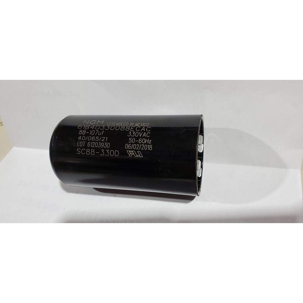 Capacitor 88-106UF 330VAC for Ridder RW243-25 Motor