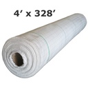 ​White green-lined woven ground cover 1.22mx100m (4' x 328') 115g, permeable
