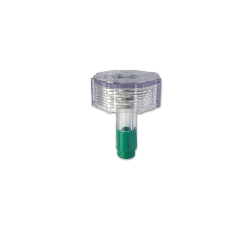 Replacement cap and stopper assembly for LT and SR tensiometer