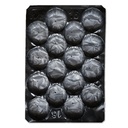 Fruit trays #16 black (tomatoes 425g/15.3oz) (500/cs)
