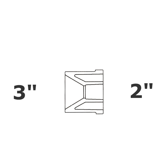 Réduit gris 3 SP x 2 sl sch 40