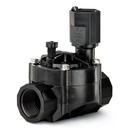 Valve électrique 24Vac 1" FPT noire (droite) 