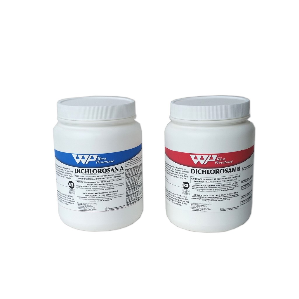 DICHLOROSAN  ''A and B'' - CLO2 - Chlorine Dioxide 10%  (500g)