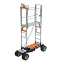 Carrito eléctrico / Carril / Manual Berg BENOMIC EasyTrack "Basic", 230x190cm, max 120kg, plat.190x75cm + inclinómetro + cargador de batería 115V-50-60Hz, 24V-8A + IP65 USA-plug (coste de transporte desde Europa a Canadá incluido)