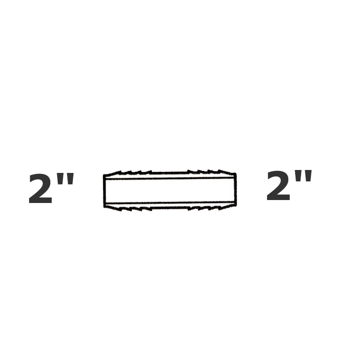 Coupling grey 2 ins x 2 ins