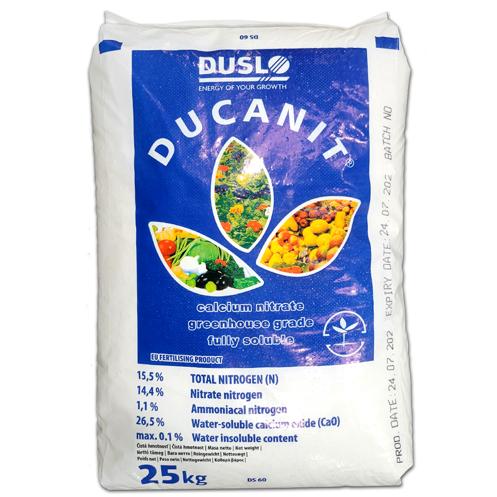 Calcium nitrate  15.5-0-0 19%Ca Duslo Ducanit