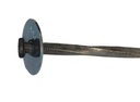 Galvanized Twisted Anchor Nail with Washer - 10" Length