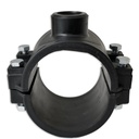 Silla 90mm para manguera 3 1/2" conexión de sonda 1" FPT