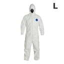 Disposable Tyvek L coverall with hood