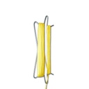 Ganchos pre-enr. doble 180mm amarillo Std 1200m/kg Tratado con rayos UV