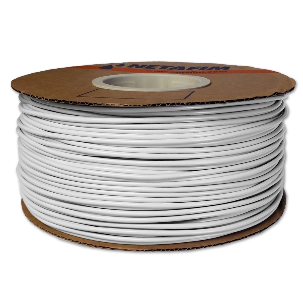 Netafim PE Super Flex Micro-tubing 160x.220 (4/7mm) White – for drip irrigation (1000')