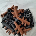 ​Stackable 4-way manifold for Woodpecker dripper 8L/h - sold by unit