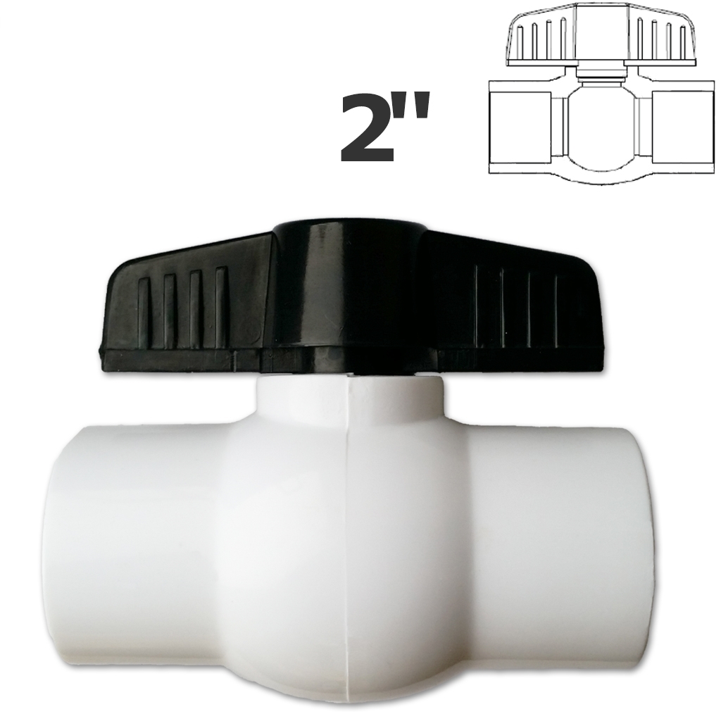 2" sl white ball valve