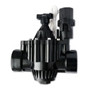 Valve électrique 24Vac 1.5" FPT noire (droite et angle) 