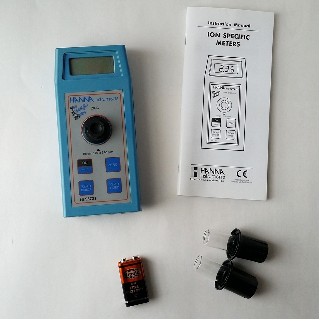 ​Portable zinc meter HI-93731