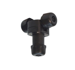 [160-140-10AC-60-828] Vanne de protection de surpression (relief valve)3/4" - 6X12 PP/FPM 60L/h ouverture 20 bar pour système pompe doseuse ITC Dostec