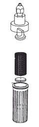 [160-140-10AC-59-852-P] ITC Válvula de pie 4x6 with s.s. mesh filter