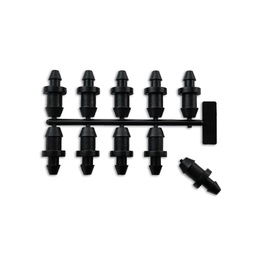 [190-110-901000-100] Double goof plug 5/7 mm (100/pk)