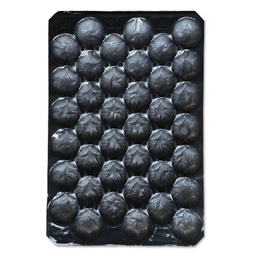 [170-140-011905] Fruit trays #39 black 30g (tomatoes 175g/6.2oz) (500/cs)