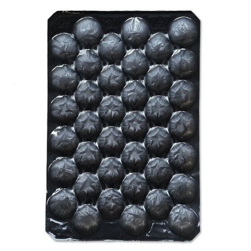 [170-140-011905] Alvéolos #39 negro (tomates 175g/6.2oz)  (500/cs)